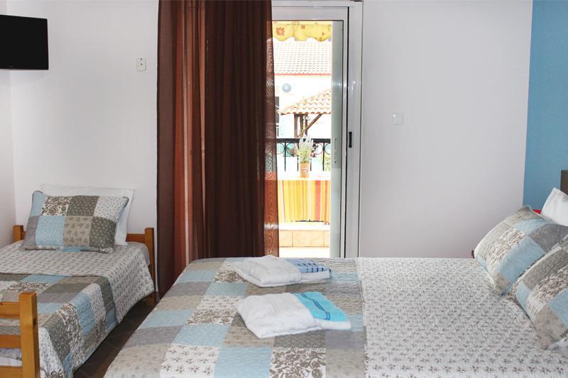 Souzana Rooms Néa Pláyia Exterior foto